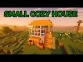 Tiny Cozy Glass House in Minecraft