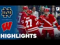 Notre Dame vs Wisconsin | NCAA College Hockey | Highlights - December 06, 2025