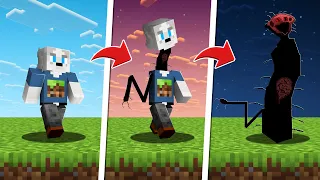 Horror Minecraft, Tapi AKU BISA BERUBAH JADI MOB HORROR APAPUN!