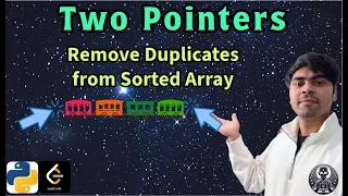 LeetCode 26 Remove Duplicates from Sorted Array Python Solution Explained AlgoYogi