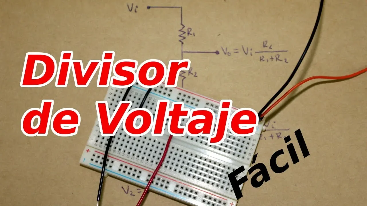 Divisor de Voltaje Resistivo