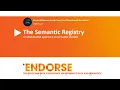 Lagu The Semantic Registry: A collaborative approach to semantic models – Claudio Baldassarre