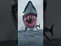 Download Lagu JANGAN NONTON SENDIRI!! Hiu paling horor sedunia #sharks #megalodon  #shorts