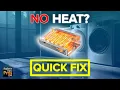 Whirlpool Electric Dryer Not Heating Replace the Heating Element Easy DIY Fix for No Heat