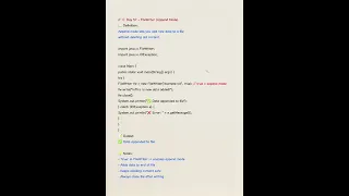 Add new data without deleting old content in Java Use FileWriter with append mode