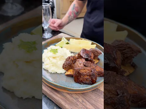 Esperá… mirá esto 😮‍🔥👇Asado a la olla jugoso y bien dorado 🔥Arroz kesu cremoso + mandioca
