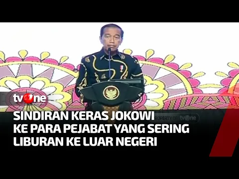 Presiden Jokowi Sentil Pejabat yang Pamer Berwisata ke Luar Negeri di Media Sosial