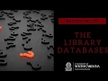 Navigating to The Library Databases