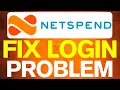 How To Fix Netspend Can t Login 2025