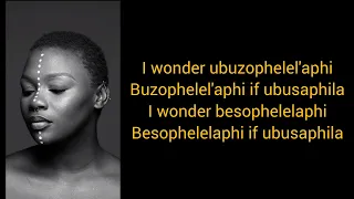 amanda black sinazo lyrics