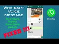 Download Lagu WhatsApp voice message playing ringtone during playback.