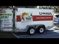 towing 6x12 uhaul with toyota rav4 2016 don t try this at home