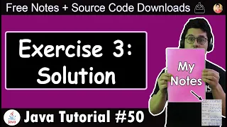 Java Tutorial Exercise 3 - Solutions Shoutouts