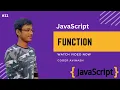 JavaScript L11 - Function in JavaScript in Hindi