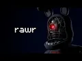 I modeled the withered animatronics from memory