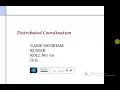 Distributed coordination
