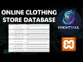 phpMyAdmin Database Setup XAMPP Part 3
