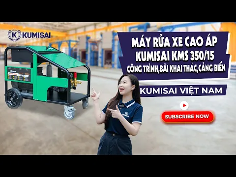 Làm dịch vụ rửa xe không thể không biết Kumisai KMS 350/15 – Lý do đây là lựa chọn số 1!