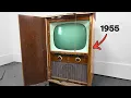 I Restored a 1950 s Bush Radio TUG-59 TV