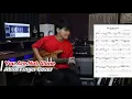 Download Lagu [Guitar TAB] You Are Not Alone - Abim Finger Cover