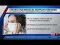 Medical supplies masks needed in McLennan County