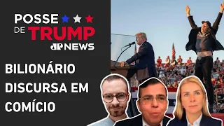 Elon Musk diz que vitória de Trump “é só o começo”; Neitzke, Marcus Vinícius e Deysi analisam