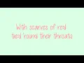 Pentatonix - White Winter Hymnal (lyrics)