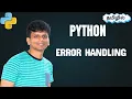 Python Error Handling Try Except Finally Explained in Tamil