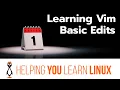 Learning VIM - Day 1 of 7