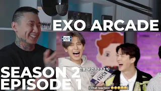 EXO Arcade Season 2 Episode 1 EXO S Team Making Ft Ex Manager REACTION 