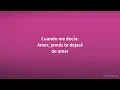 Victor Manuelle - Dile A Ella (Letra)