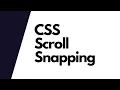 How To Add Scroll Snapping To Your Website Using CSS - Live Blogger
