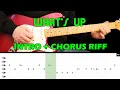 WHAT'S UP - Guitar lesson - Chorus Guitar Riff (with tabs) - 4 Non Blondes
