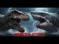 Lagu Navy Ship Carrying Giant Dinosaur Attacked by Massive Shark | Military Rescue Operation at Sea
