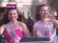 1997 Macon Christmas Parade Miller Middle School Cheer and Young Miss Macon