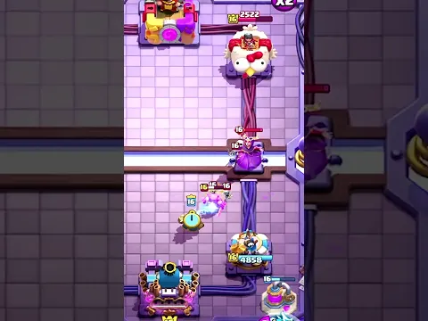 Hice Mazo con 3 Estructuras 🏗️ #clash #clashroyale