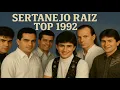 🌾Modão Sertanejo Raiz 1992 – As Melhores Canções das Antigas | Só Sucessos🎶❤️