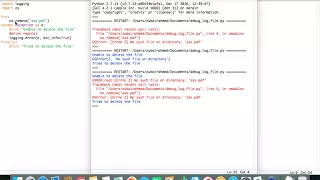 Logging in Python for easier debugging