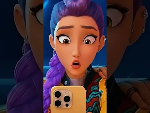 Zoey and Rumi Reaction to cut hair😂😂KPop Demon Hunters