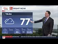 Tulsa Weather Stephen Nehrenz s Monday Afternoon Forecast August 17 2026