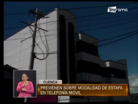 Previenen sobre modalidad de estafa en telefonía móvil