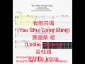 有誰共鳴(you shui gong ming)張國榮唱(Leslie Cheung)吉他譜(guitar intro)..