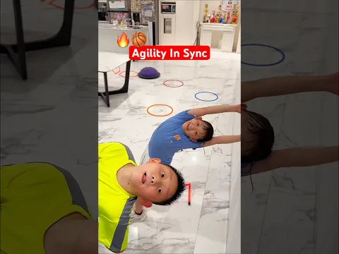 Partner Agility Circuit to move faster and In sync with your teammates 💫 #shorts #speedandagility