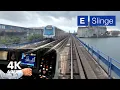 Download Lagu Driving the metro to Rotterdam | 🚈 4K Metro Cabview | RET Line E | Bombardier Flexity Swift RSG3
