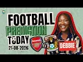 FOOTBALL PREDICTION Arsenal vs Coventry City Botafogo vs Cienciano Today s Best Picks