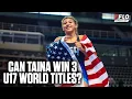 Taina Fernandez back-to-back U17 World title matches