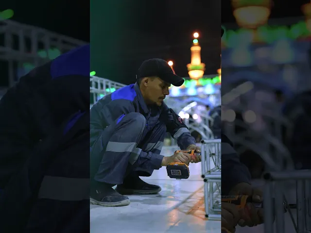 ⁣استعدادات برنامج القرآني الصغير في كربلاء المقدسة ما بين الحرمين الشريفين