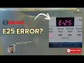 Fix Bosch Dishwasher E25 Error 5 Solutions 90 Success