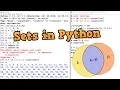 Python Sets Tutorial Time Complexity BIG O