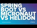 Spring Boot vs Micronaut vs Helidon by Dmytro Kryvoshapkin